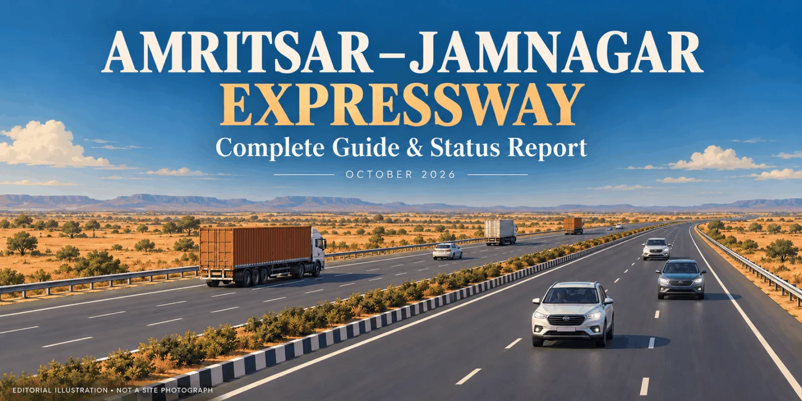 Amritsar–Jamnagar Expressway: Complete Guide and Status Report (October 2026)